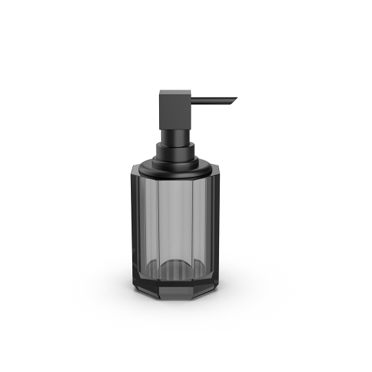 Мыльный дозатор Decor Walther Kristall 09438 с черной фурнитурой схема 3