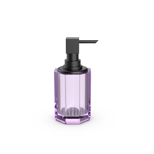 Мыльный дозатор Decor Walther Kristall 09438 с черной фурнитурой схема 7