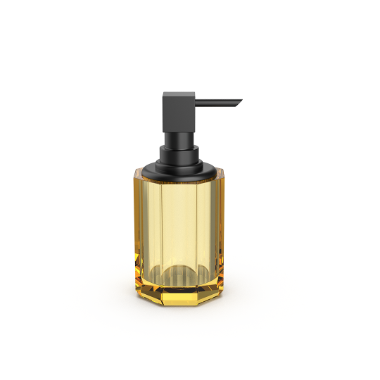 Мыльный дозатор Decor Walther Kristall 09438 с черной фурнитурой схема 8