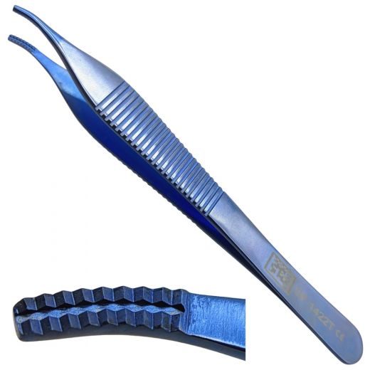 Пинцет микрохирургический титановый 120 мм GF-1422T