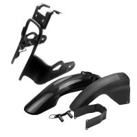 Крыло эндуро переднее черное YBR125