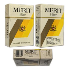 Сигареты — MERIT, Made in USA 80-90х. Редкие. Оригинал