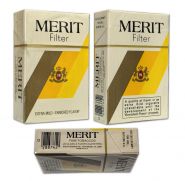 Сигареты — MERIT, Made in USA 80-90х. Редкие. Оригинал