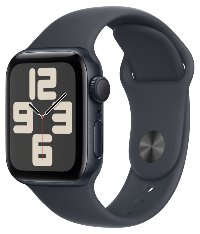 Apple watch SE2 44 (2024) Midnight Al. Mid SB S/M (MXEJ3)