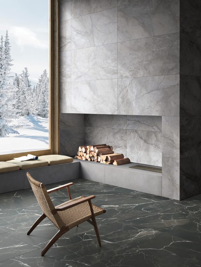Керамогранит 60х60 ARCTICSTONE Серый Матовый (8мм) K947900R0001VTET
