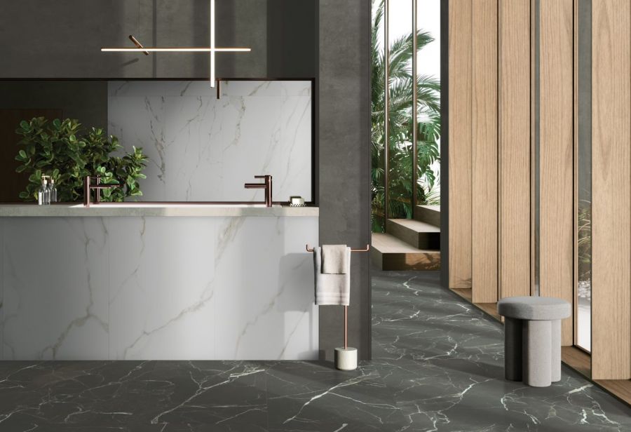 Керамогранит 60х60 SILKMARBLE Порто Неро Матовый (8мм) K947790R0001VTET