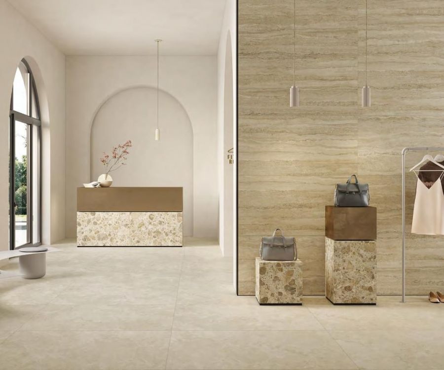 CityStone Травертин Линейный Матовый R10A Ректификат 60х60 K951840R