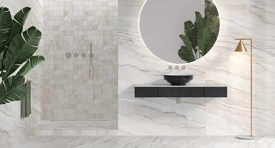 MarbleSet Арабескато Норковый Лаппато R9 Ректификат 60х60 K951303LPR01VTE0