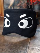 черная маска для игры мафия 24х11 см