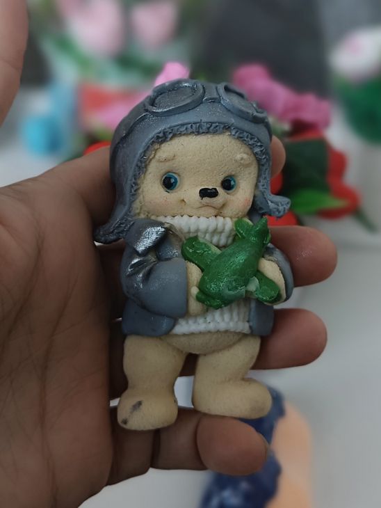 мыло р/р 2Д "Мишка летчик"