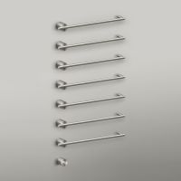 Электрический модульный полотенцесушитель Cea Design EQUILIBRIO AEQB17 58см с кнопкой включения 7 модулей схема 1