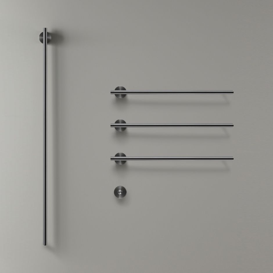 Изображение Электрический модульный полотенцесушитель Cea Design EQUILIBRIO AEQB54 с кнопкой включения 4 модуля (1х106см, 3х58см)