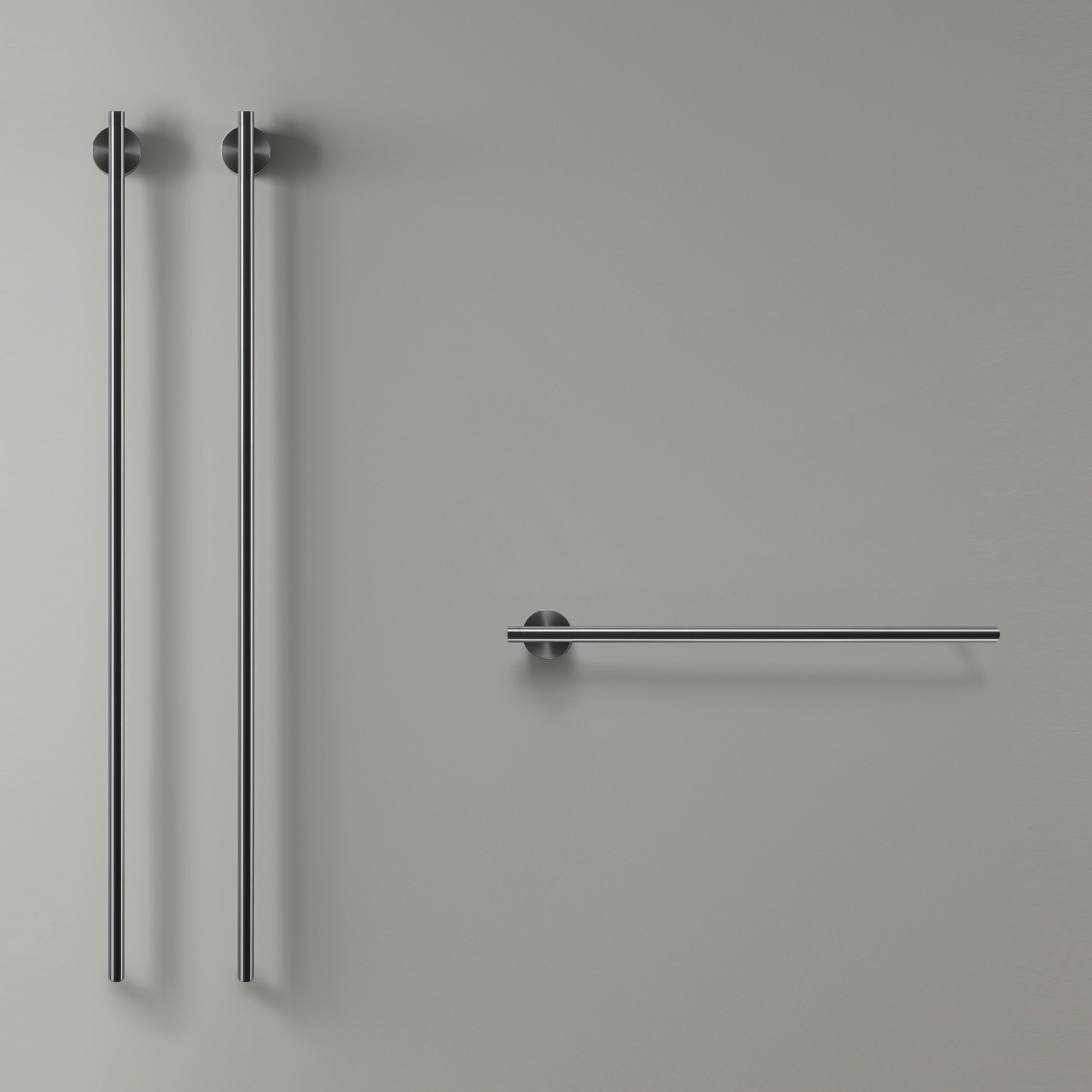 Электрический модульный полотенцесушитель Cea Design EQUILIBRIO AEQB63 3 модуля (2х106см, 1х58см) цена от 494 703 ₽ Фото Электрический модульный полотенцесушитель Cea Design EQUILIBRIO AEQB63 3 модуля (2х106см, 1х58см)