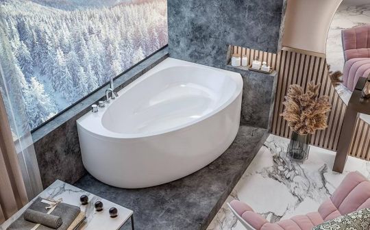 Гидромассажная ванна Kolpa-San Libretto 170x110 левая схема 3