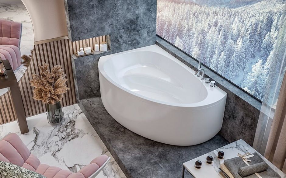 Гидромассажная ванна Kolpa-San Libretto 170x110 правая ФОТО