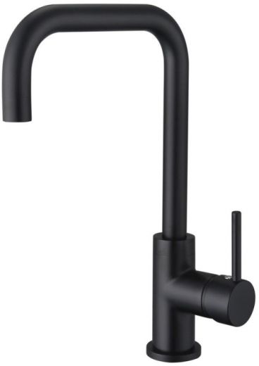 Смеситель для кухни AQUATEK  AQ1080MB ВЕГА (квадратный излив), матовый черный