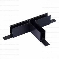 Коннектор T-образный для подвесного / накладного шинопровода Skyline 48 Черный