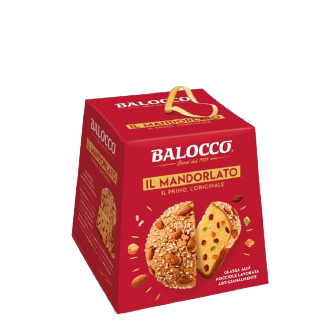 Панеттоне Мандорлато Balocco 1000 г, Panettone Mandorlato 1000 g