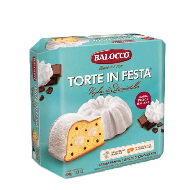 Торт Страчателла Balocco 400 г, Torta in festa Stracciatella Balocco 400 g