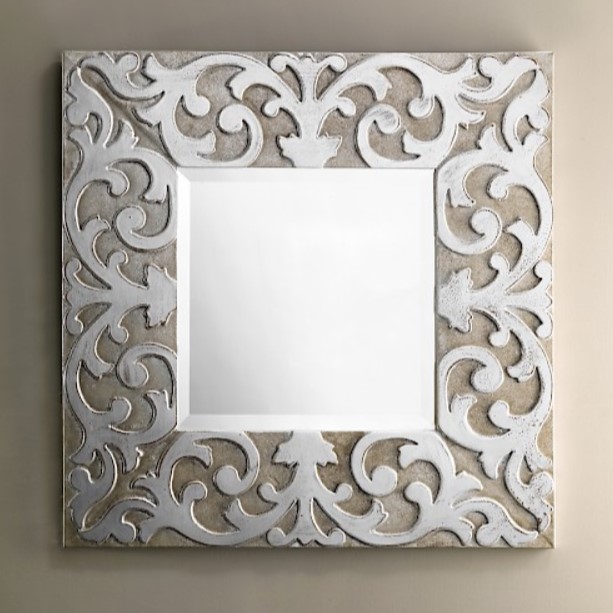 Зеркало в ванную Devon&Devon Mainesilver 73х73