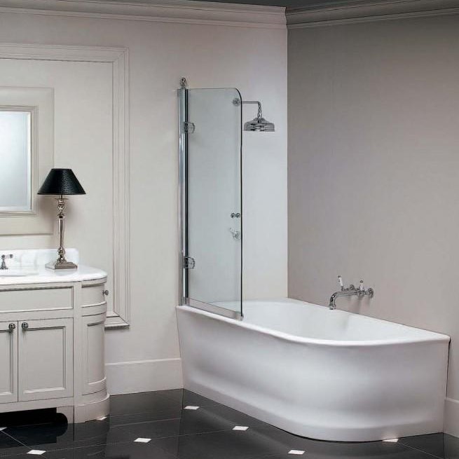 Угловая ванна из искусственного камня Devon&Devon Wave 176x82