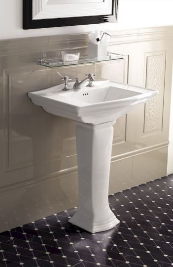 Раковина Devon&Devon Westminster 53,5х38,5 схема 3 Раковина Devon&Devon Westminster 53,5х38,5 схема 3