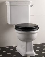 Унитаз моноблок Devon&Devon Etoile цвет белый или черный схема 1