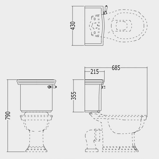 Devon&Devon Westminster моноблок схема 3 Devon&Devon Westminster моноблок схема 3