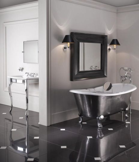 Чугунная ванна Devon&Devon Admiral Lux на ножках 182x80 схема 7