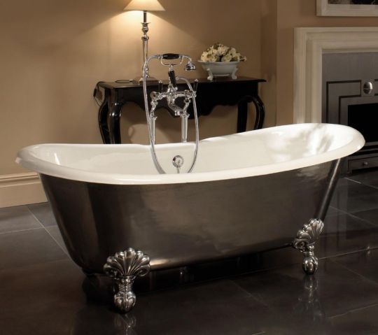 Чугунная ванна Devon&Devon Admiral Lux на ножках 182x80 схема 8