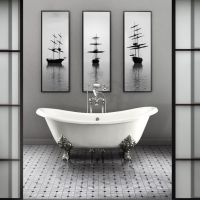 Чугунная ванна Devon&Devon Cherie 168,5x76 схема 1