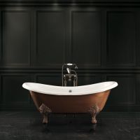 Чугунная ванна Devon&Devon Cherie Copper Effect 168x76 схема 1