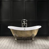 Чугунная ванна Devon&Devon Lame 168,5x76 схема 1