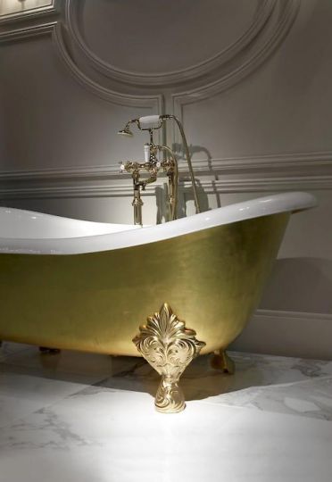 Чугунная ванна Devon&Devon Mida на лапах 168x76 схема 3