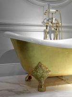 Чугунная ванна Devon&Devon Mida на лапах 168x76 схема 4