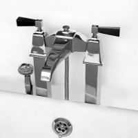 Смеситель для ванны и душа Devon&Devon VIP Time 2vptime235ne схема 1