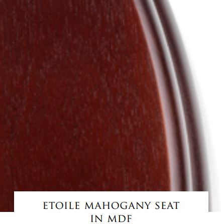 Сиденье с крышкой для унитаза Devon&Devon Etoile из мдф