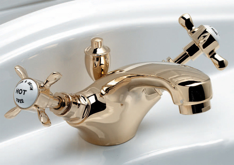 Смеситель для раковины вентильный Devon&Devon Antique ada10