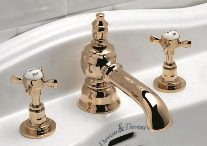 Смеситель для раковины в классическом стиле Devon&Devon Antique арт: ada15