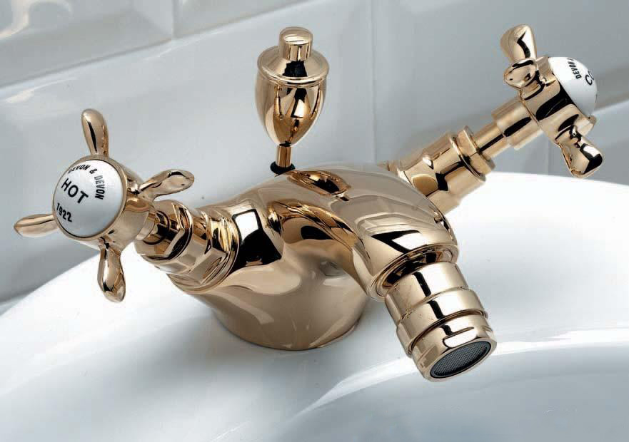 Вентильный смеситель для биде Devon&Devon Antique арт: ada20