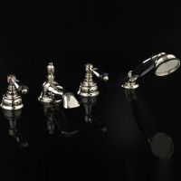 Смеситель для ванны и душа Devon&Devon Antique Precious Lever adapl48 схема 1 Смеситель для ванны и душа Devon&Devon Antique Precious Lever adapl48 схема 1