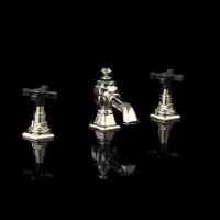 Смеситель для биде Devon&Devon Jubilee Black Cross с 3 отверстиями adjBCS14 схема 1 Смеситель для биде Devon&Devon Jubilee Black Cross с 3 отверстиями adjBCS14 схема 1