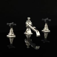 Devon&Devon Jubilee Black Cross смеситель для раковины adjBCS15 схема 1 Devon&Devon Jubilee Black Cross смеситель для раковины adjBCS15 схема 1