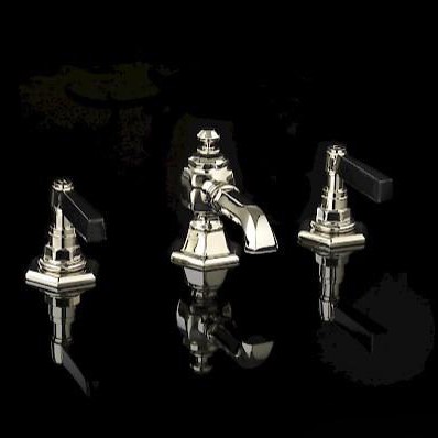 Devon&Devon Jubilee Black Lever смеситель для биде adjbl14