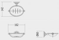 Мыльница Devon&Devon Chelsea DD214 схема 2