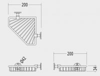 Мыльница Devon&Devon First Class DD33066 20 см схема 2
