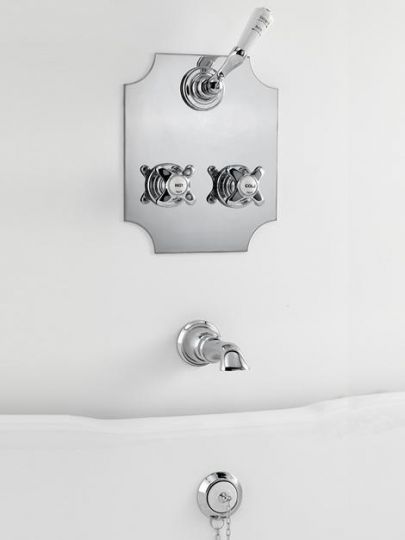 Devon&Devon Mayfair смеситель для ванны/душа de348may схема 3 Devon&Devon Mayfair смеситель для ванны/душа de348may схема 3