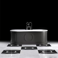 Чугунная ванна Devon&Devon Capitol с экраном 170x79 схема 1 Чугунная ванна Devon&Devon Capitol с экраном 170x79 схема 1