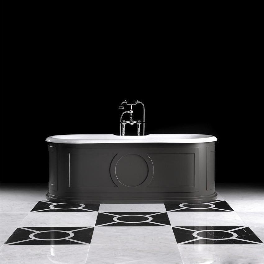 Чугунная ванна Devon&Devon Capitol с экраном 170x79 цена от 1 412 460 ₽ Фото Чугунная ванна Devon&Devon Capitol с экраном 170x79