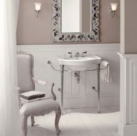 Консоль под раковину в ванную металлическая Devon&Devon New Etoile Console 98х52,5 схема 3 Консоль под раковину в ванную металлическая Devon&Devon New Etoile Console 98х52,5 схема 3